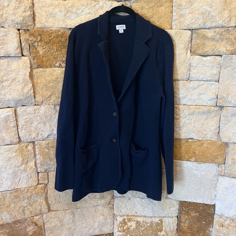 Women's J.Crew Sweater Blazer - Sz. XL